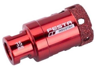 Festa Industry Diamond turning crown diameter 35 mm, M14 - Crown Drill Bit - Main image