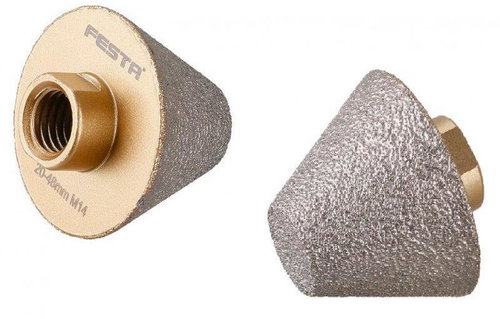 Festa diamond grinding crown, cone, 20 - 48 mm - Crown Drill Bit - Main image