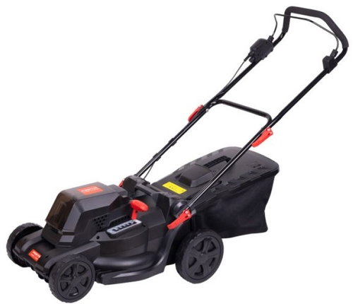 FESTA kefe nélküli AKU fűnyíró 2 × 20 V 40 cm, 45 l Megosztás 20 V akkumulátorok és töltő nélkül - Akkus fűnyíró - Fő fotó