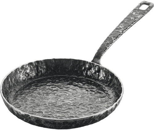 Forged Essentials Pan with Handle, Steel, Height 65mm, Diameter 200mm - Pan - Main image
