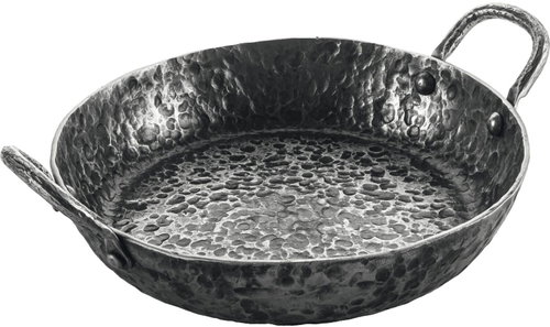 Forged Essentials Pan with Two Handles, Steel, Height 60mm, Diameter 200mm - Pan - Main image