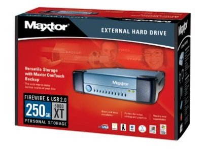 MAXTOR 250GB - 5400rpm 2MB 5000XT USB2.0, FireWire - 24 měsíců záruka -  - Hauptbild