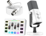 FIFINE KS5 White Bundle Set - Microphone