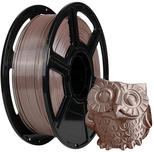 Flashforge PLA Silk 1,75mm 1kg Coffee colour - Filament - Main image