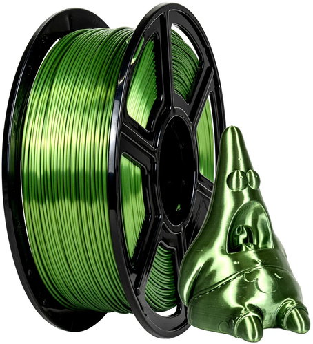 Flashforge PLA Silk 1,75mm 1kg Green - Filament - Main image