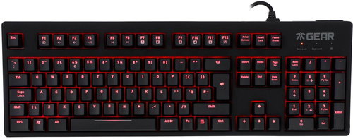 Fnatic Gear Rush Blue (UK) - Gaming Keyboard - Main image
