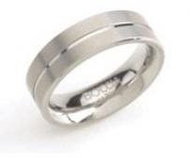 Wedding ring BOCCIA TITANIUM 0101-07 - Ring