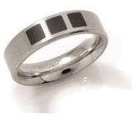 Titanium wedding ring BOCCIA 0101-15 - Ring