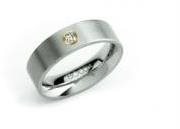 Wedding Ring BOCCIA TITANIUM 0101-24 - Ring