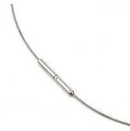 Necklace BOCCIA TITANIUM wire 0802-0145 - Necklace