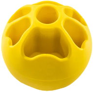 Fiboo Snack Fibool Ball for hiding treats, yellow - Interactive Dog Toy