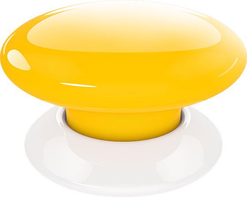 FIBARO Button yellow - Smart Wireless Switch - Main image