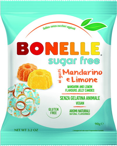 FIDA Bonelle jelly tangerine and lemon 90 g Sugar Free - Sweets - Main image
