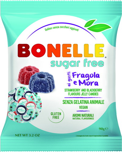 FIDA Bonelle strawberry and blackberry jelly 90 g Sugar Free - Sweets - Main image