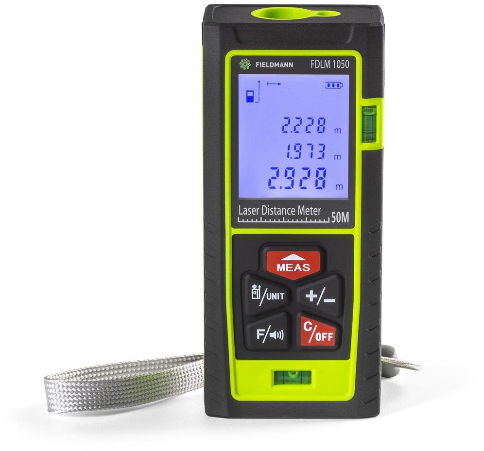 FIELDMANN FDLM 1050 Lézeres távolságmérő, 50 m (3×AAA)