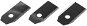 Náhradní nože FIELDMANN FZRR 9001 Nože pro robotickou sekačku 3 ks - Náhradní nože