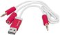 Firefly Bluetooth Receiver Car Pack červený - Bluetooth adaptér