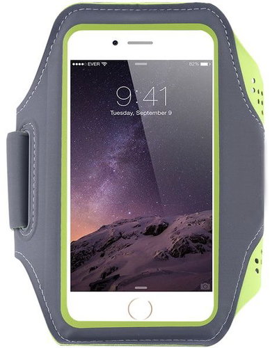 Mobilly Handheld Sports Case, Green - Phone Case - Main image