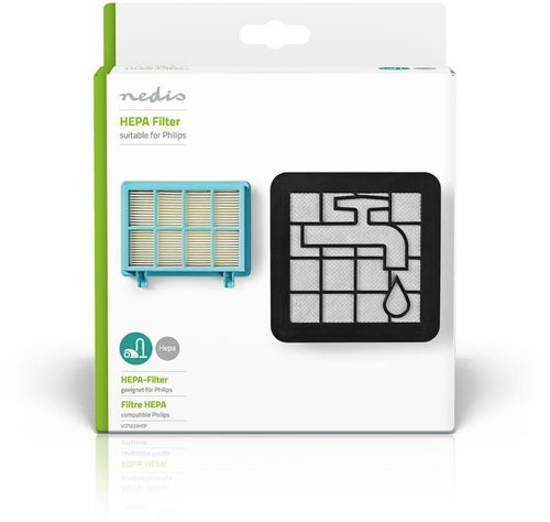 Nedis replacement active HEPA and motor filter Philips FC9331/09, FC9332/09, FC8010/01 - Vacuum Filter - Main image