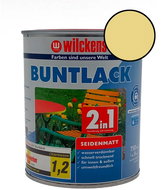 Wilckens Waterborne Universal Acrylic Matte Paint 2 in 1 Yellow, WI.12411500050 - All-Purpose Paint