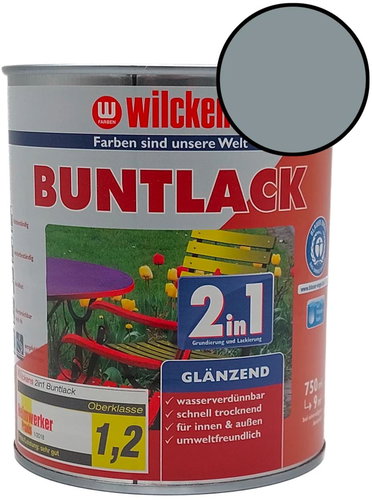 Wilckens Waterborne Universal Acrylic Gloss Paint 2 in 1 Dark Grey, WI.10470100050 - All-Purpose Paint - Main image
