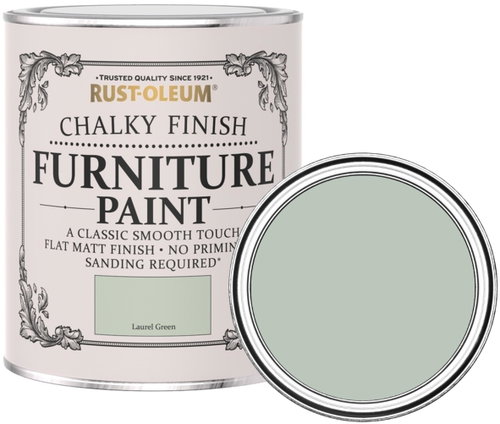 Rust-Oleum Chalky Finish Furniture Paint Green, RO.14028.HU.0.75 Main image Rust-Oleum Chalky Finish Furniture Paint Green, RO.14028.HU.0.75 - Solid Wood Paint - Main image