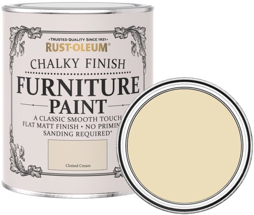 Rust-Oleum Chalky Finish Furniture Paint matt beige, RO.14002.HU.0.125 Main image Rust-Oleum Chalky Finish Furniture Paint matt beige, RO.14002.HU.0.125 - Solid Wood Paint - Main image