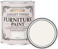 Rust-Oleum Chalky Finish Furniture Paint White, RO.14000.HU.0.125 - Solid Wood Paint