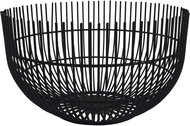 FINE 2 DINE Iris Wire basket, height 120 mm, diameter 210 mm, black - Small Basket