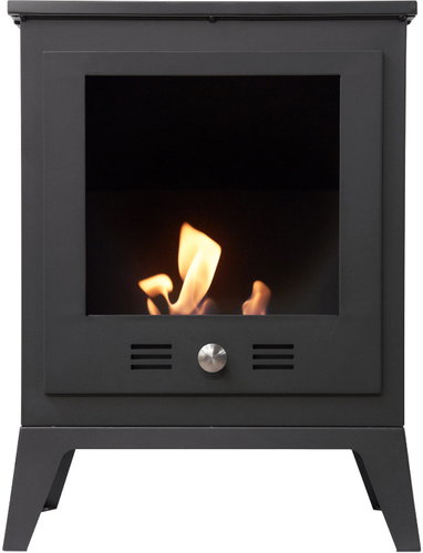 Fired Up Sureflame Carino bioethanol stove in black - Bioethanol Fireplace - Main image