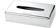 Fired Up Corporation Corby Devon Rectangular tissue box, chrome - Tissue Box