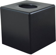 Fired Up Corporation Corby Devon Cube box for tissues, black - Tissue Box