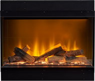 Fired Up Corporation Acantha Aspire 50 – Plně vestavný elektrický krb do mediální stěny - Electric Fireplace