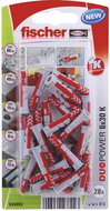 fischer DUOPOWER 6 x 30 Universal Dowel - Fastening Material Set