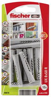 fischer UX 8 x 50 Universal Knotting Dowel with Rim - Fastening Material Set