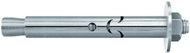 fischer FSA 10X80/35 B tubular steel anchor with nut for concrete (20pcs) - Fastening Material Set