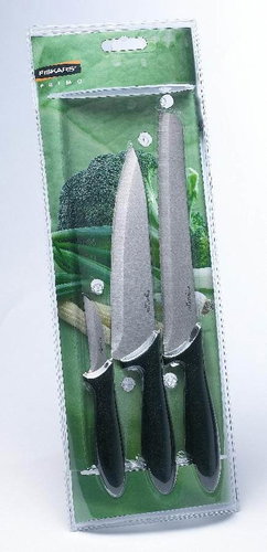 Fiskars Knife Set 3pc basic PRIMO 717,587 - Knife Set - Main image