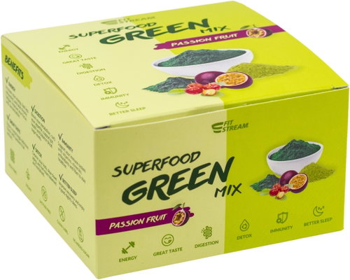 FitStream Superfood GREEN mix 150 g 30 pcs - Herbal Product - Main image