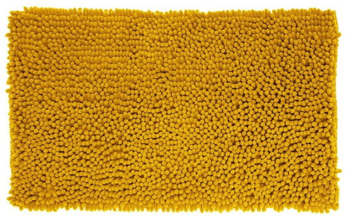 5five Simply Smart Bathroom mat MAXI CHENILLE 50 × 80 cm, yellow - Bath Mat - Main image