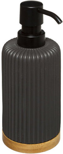 5Five Simply Smart Modern Home 250 ml, black - Soap Dispenser - Main image