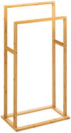 5five Simply Smart Bamboo bathroom towel rack, double, 42 × 24.2 × 81.5 cm - Towel Rack