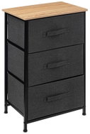 5FIVE SIMPLY SMART Regál Tissa, se zásuvkami, kov, šedý, 45 × 30 × 73 cm - Shelving Unit