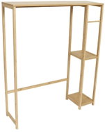 TENDANCE Regál Trinidad, nad pračku, 3 police, bambus, béžový, 79 × 95 cm - Shelving Unit