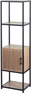 TRENDS4YOU Regál Kasto, 4 police, kov, béžový, 43 × 33 × 153 cm - Shelving Unit