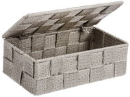 WENKO Organizér na kosmetiku Adria, plast, béžový, 18 × 10 × 6 cm - Makeup Organiser