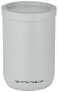 TOM TAILOR Dóza, polyresin, šedá, průměr 7,7 × 10,5 cm - Storage Jar