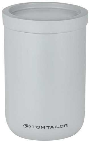 TOM TAILOR Dóza, polyresin, šedá, průměr 7,7 × 10,5 cm - Storage Jar - Main image