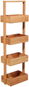 5FIVE 4úrovňová police do koupelny, 88 cm, bamboo - Polička do koupelny