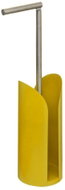 5five Simply Smart Toilet paper dispenser with spare roller tray, yellow - Free Standing Toilet Roll Holder