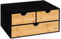 Organizér 5Five 3-zásuvkový bambusový organizér Black Bamboo - Organizér